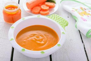 Cháo ăn dặm cà rốt giàu vitamin A và dinh dưỡng