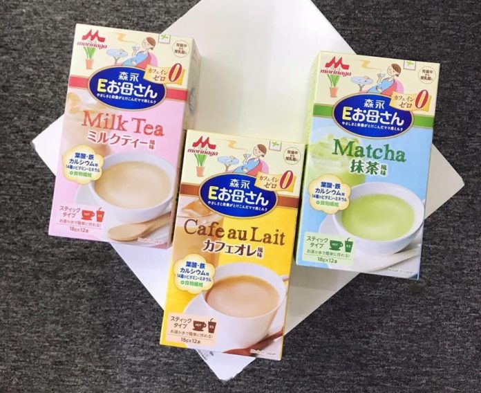 Cách pha sữa bầu Morinaga