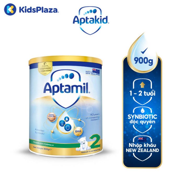 Sữa aptamil số 2 của New Zealand dành cho bé từ mấy tuổi trở lên?