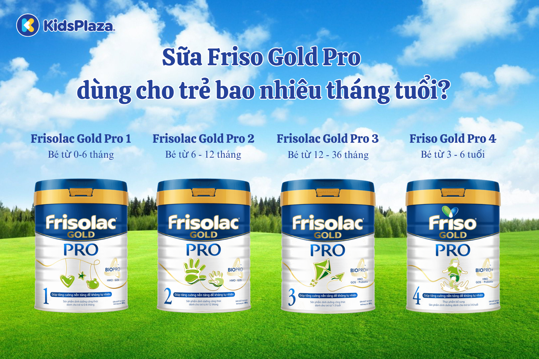 Bổ sung sữa Friso Gold Pro là cung cấp nguồn dưỡng chất sạch, toàn diện cho bé